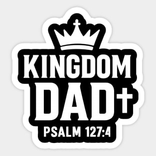 Kingdom Dad Psalm 127:4 Christian Father Gift Sticker